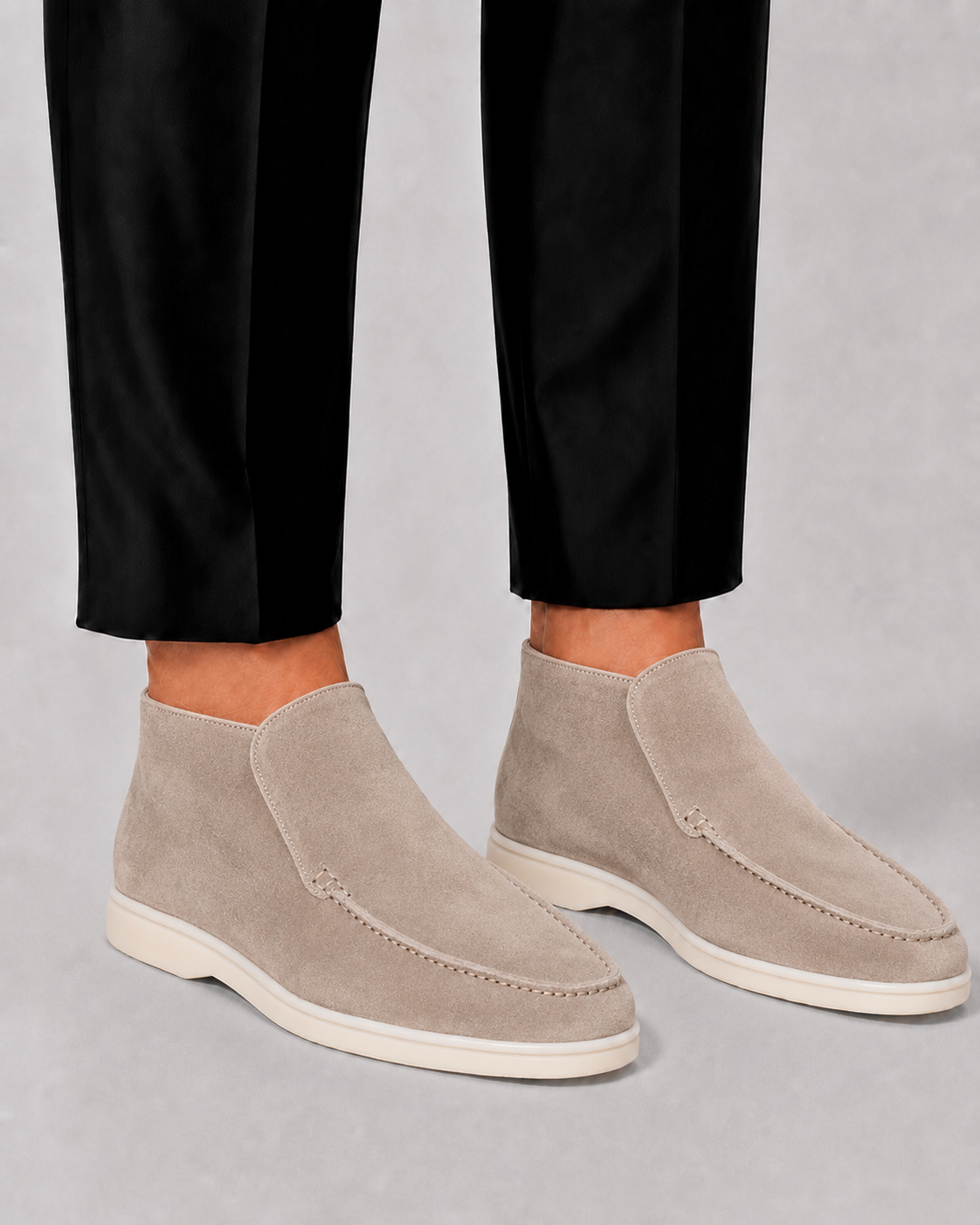 Men's High-Cut Loafers in Modern Luxe Style