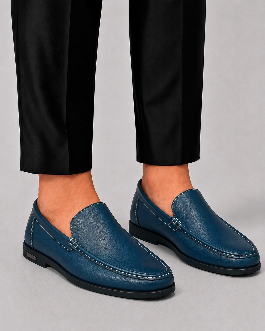 Men's Leather Loafers in Classic Cut