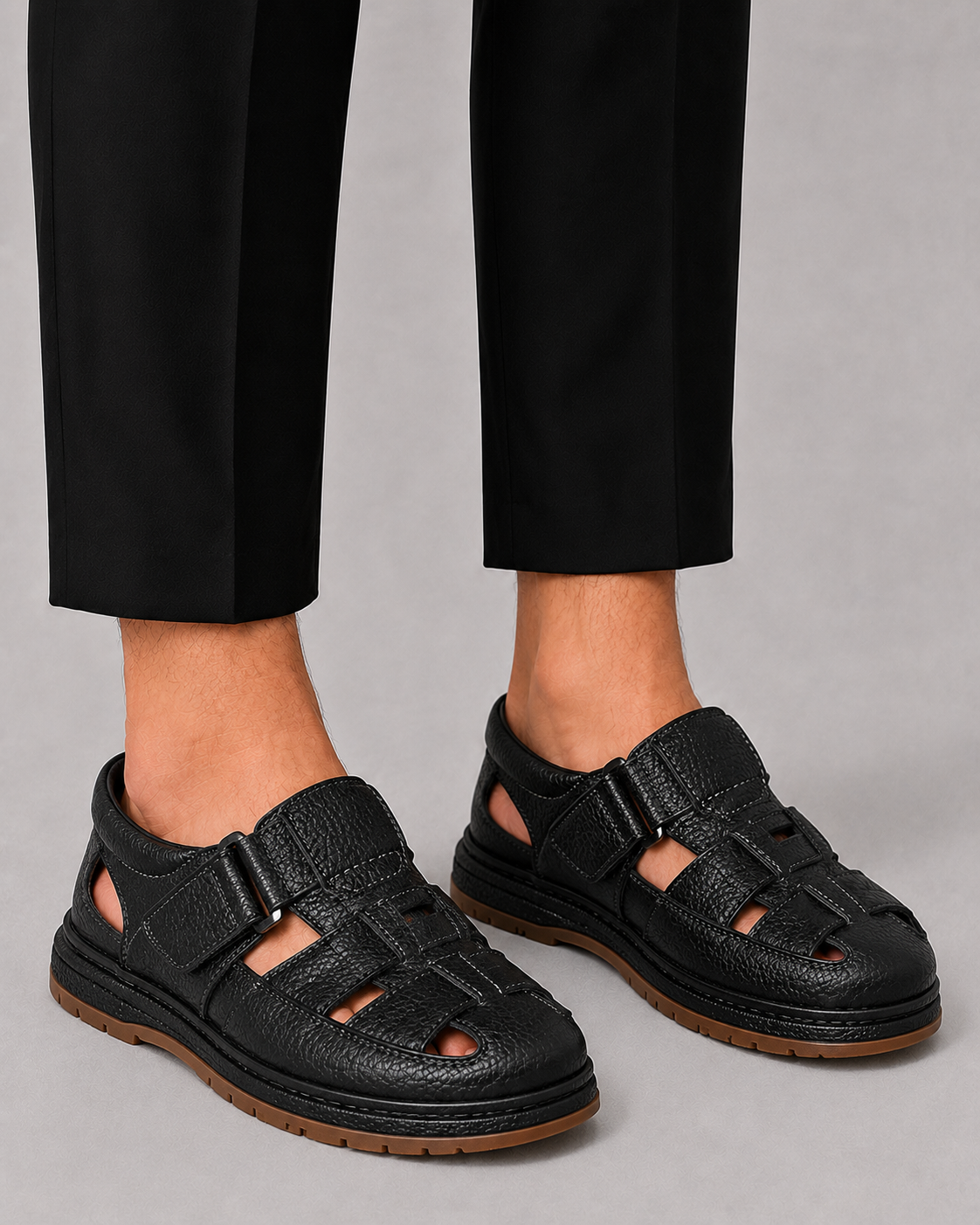 Men's Leather Outdoor Sandals