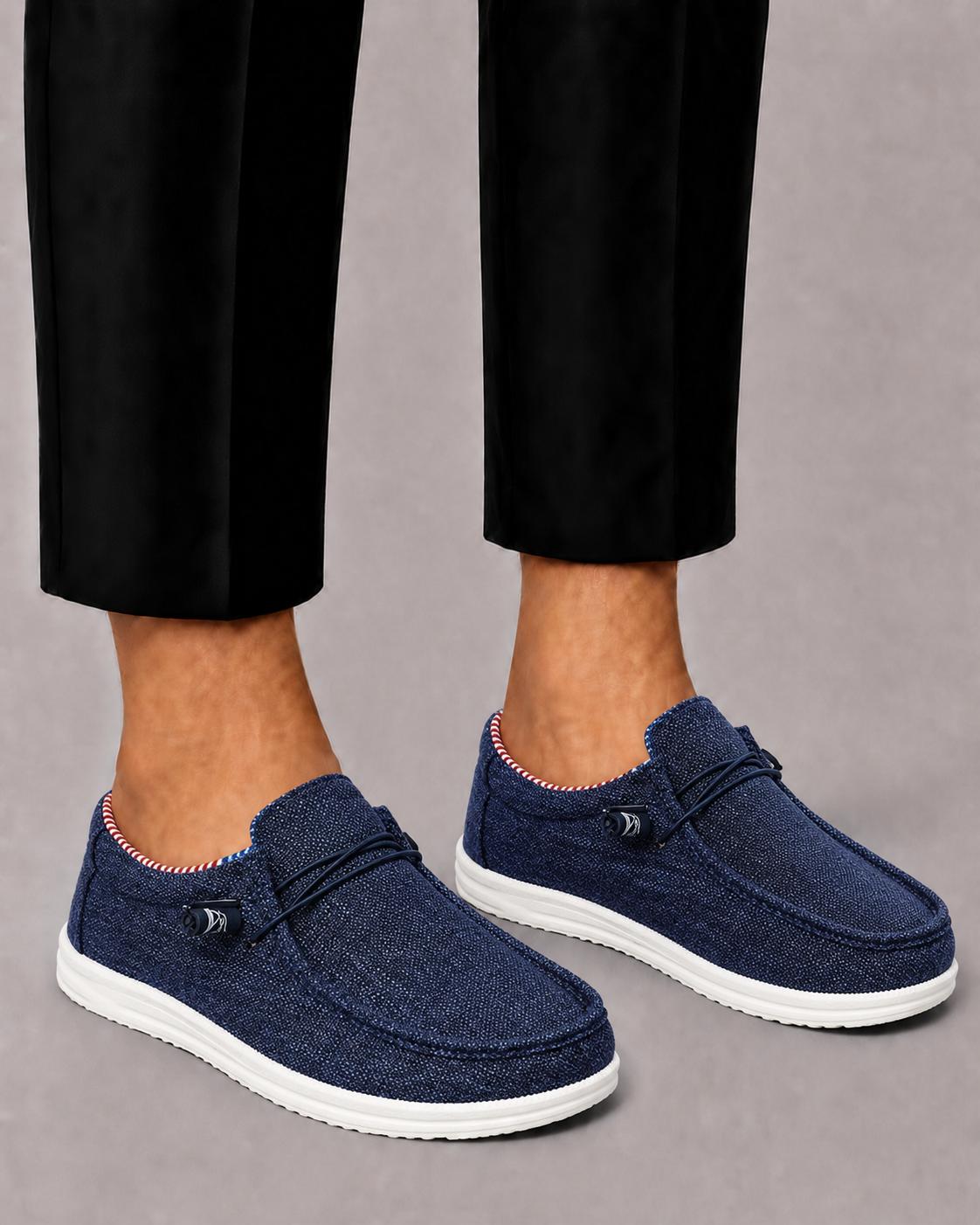 Men's Lightweight Canvas Slip-Ons