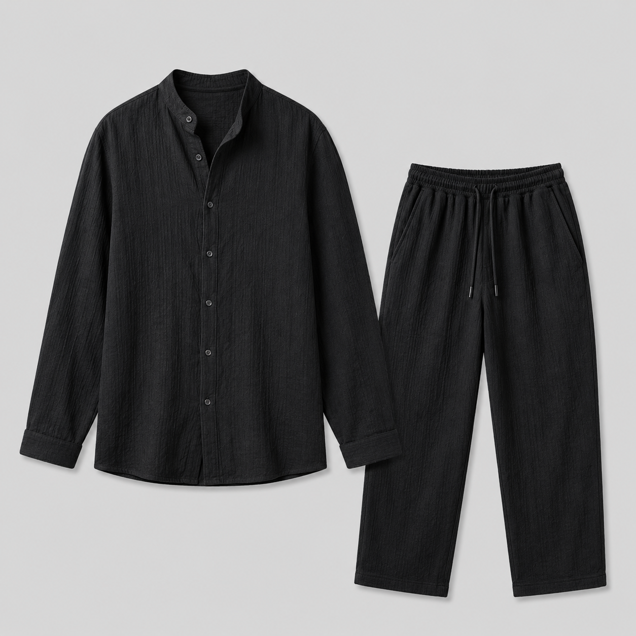 Men's Summer Set with Shirt and Trousers