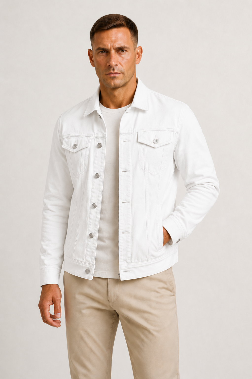 Men's Lightweight Denim Jacket