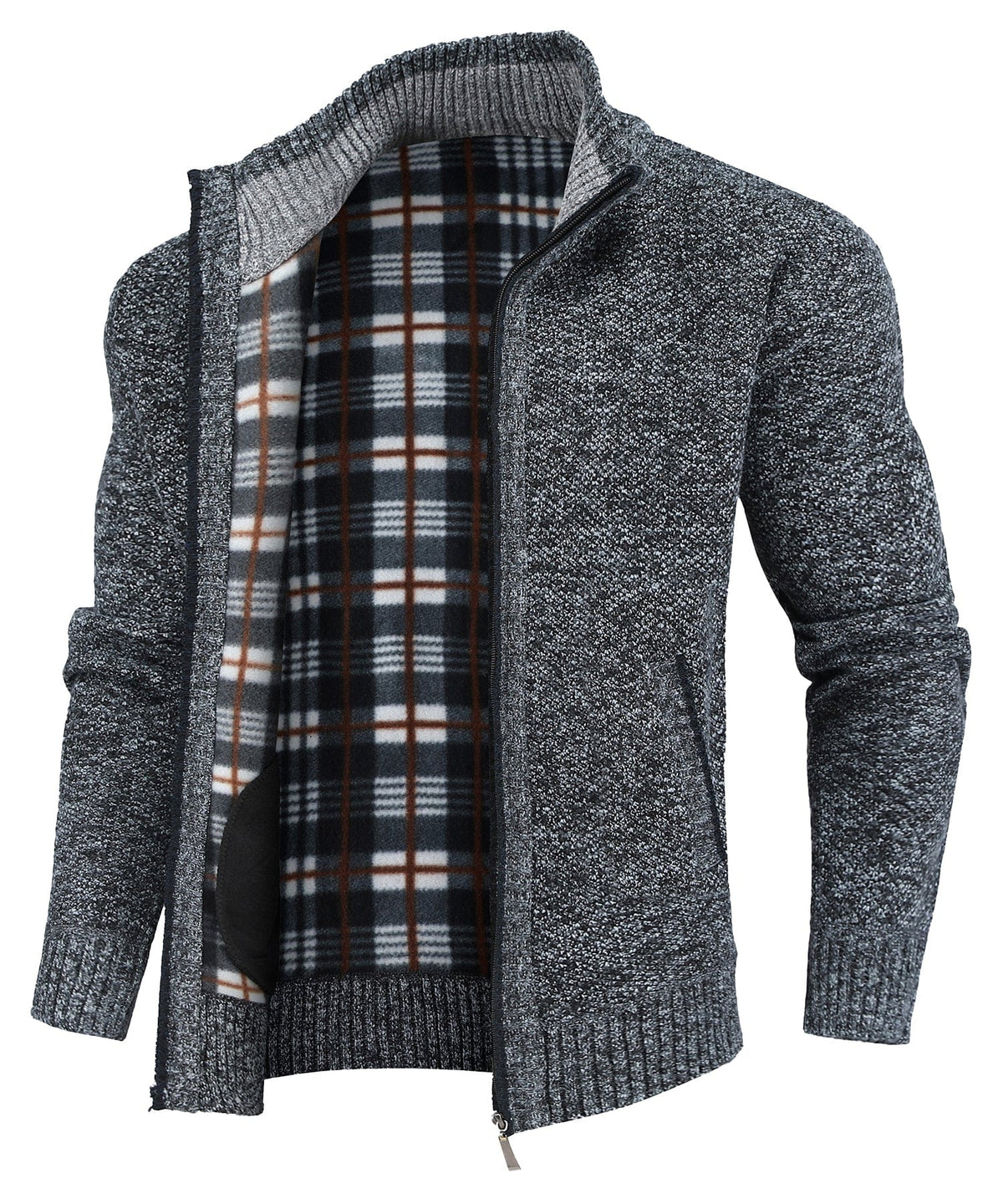 Lined sweater jacket available in five designs