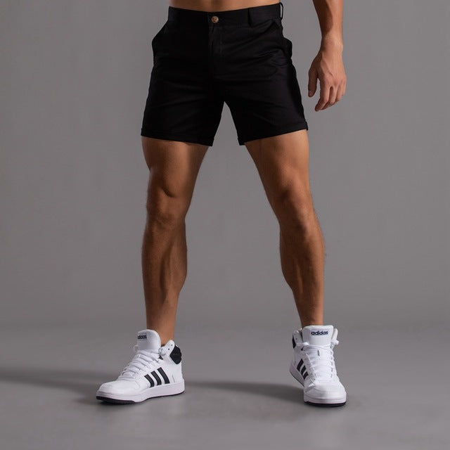 Men's Slim Fit Chino Shorts, Lightweight Casual Summer Shorts for Everyday Wear