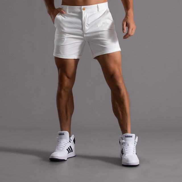 Men's Slim Fit Chino Shorts, Lightweight Casual Summer Shorts for Everyday Wear