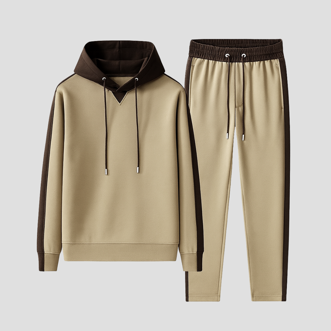 Men's Mesh Tracksuit Set, Breathable Soft Fabric