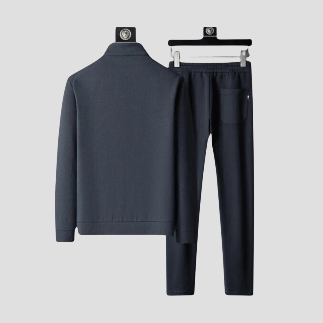 Men's Stretch Lycra Tracksuit, Slim Fit Casual Wear