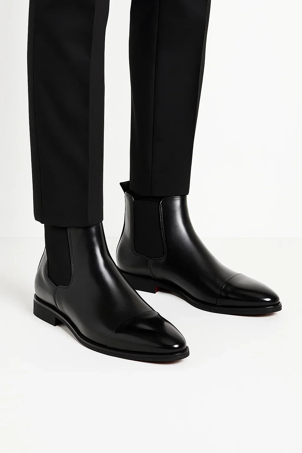 Men's Premium Leather Chelsea Boots for Daily Wear