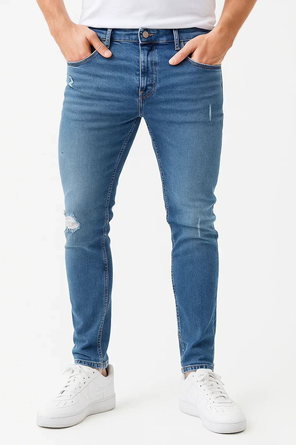 Men's Slim Fit Stretch Denim Jeans