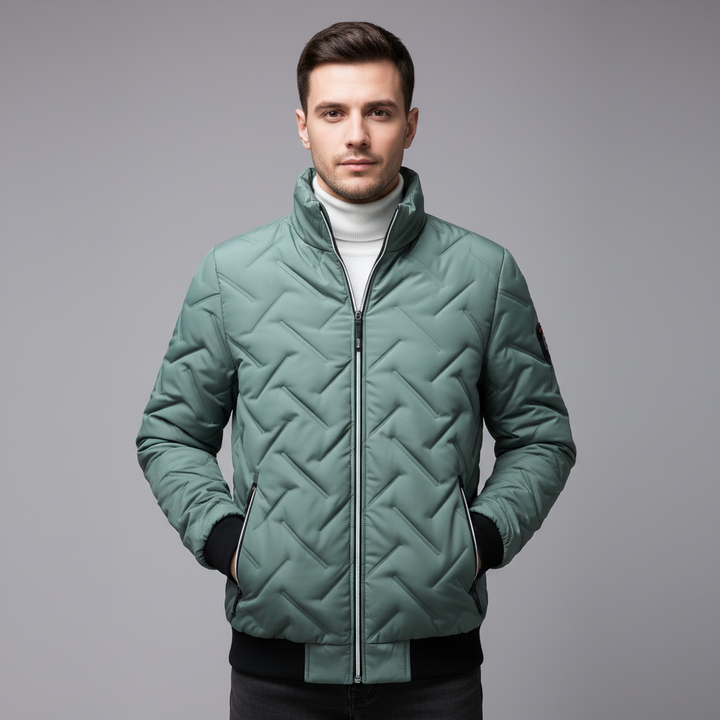 Unisex quilted puffer jacket