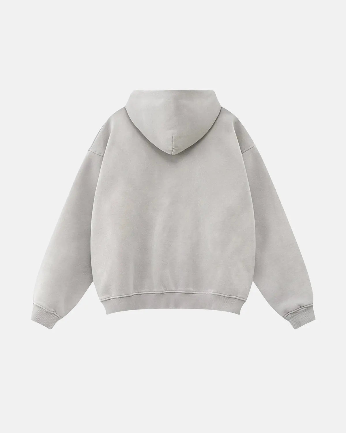 Graphic zip-up hoodie with hood, long sleeves and front pouch pockets