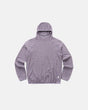 Unisex hooded hoodie with grid texture, long sleeves and elasticated hem