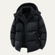 Men's thick hooded puffer jacket