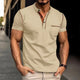 Men's Short Sleeve Polo Shirt, Classic Fit Casual Cotton Polo for Golf and Everyday Wear