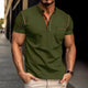 Men's Short Sleeve Polo Shirt, Classic Fit Casual Cotton Polo for Golf and Everyday Wear