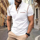 Men's Short Sleeve Polo Shirt, Classic Fit Casual Cotton Polo for Golf and Everyday Wear