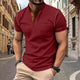 Men's Short Sleeve Polo Shirt, Classic Fit Casual Cotton Polo for Golf and Everyday Wear