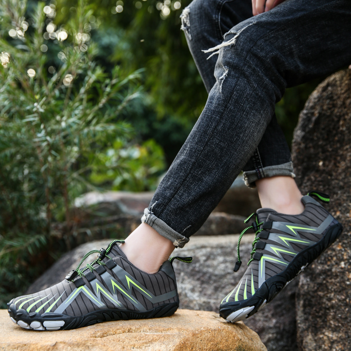 Men's Barefoot Shoes, Cushioned Insole Lightweight Casual Comfort Shoes for Everyday Wear