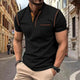 Men's Short Sleeve Polo Shirt, Classic Fit Casual Cotton Polo for Golf and Everyday Wear