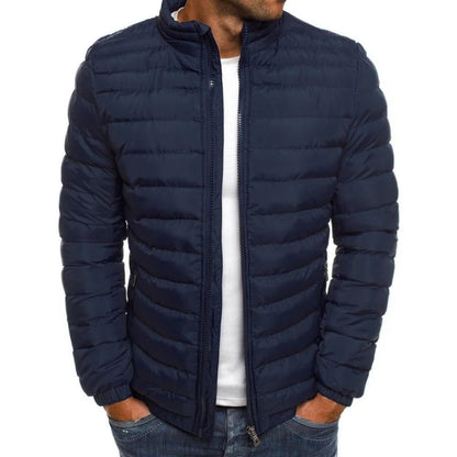 Men's quilted puffer jacket