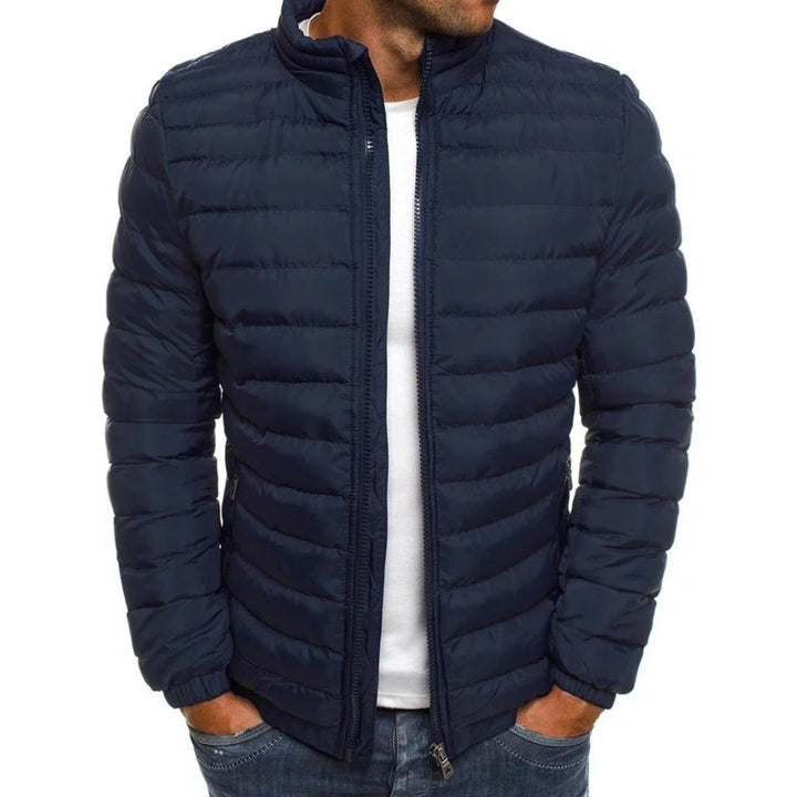 Men's quilted puffer jacket