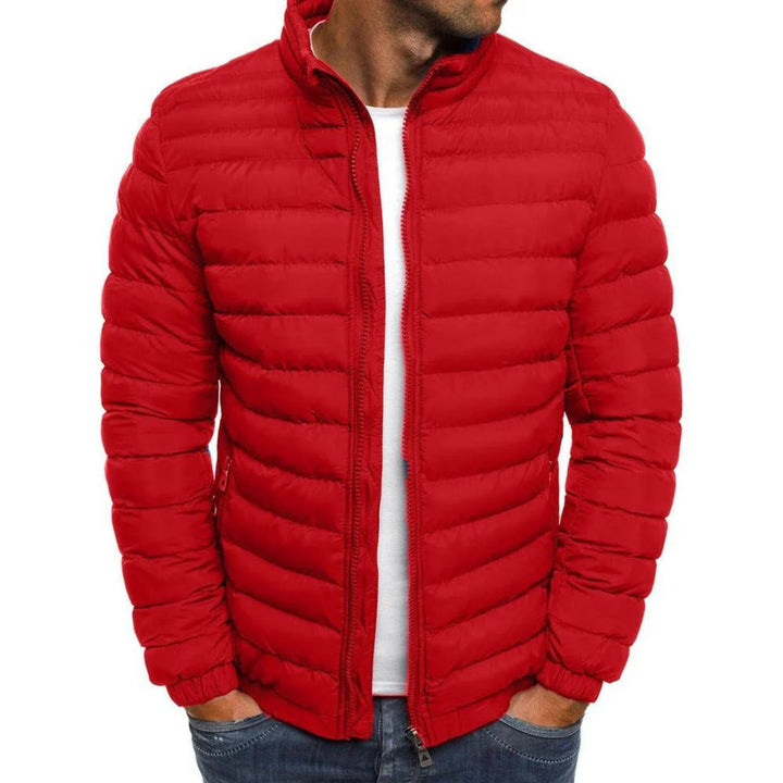 Men's quilted puffer jacket