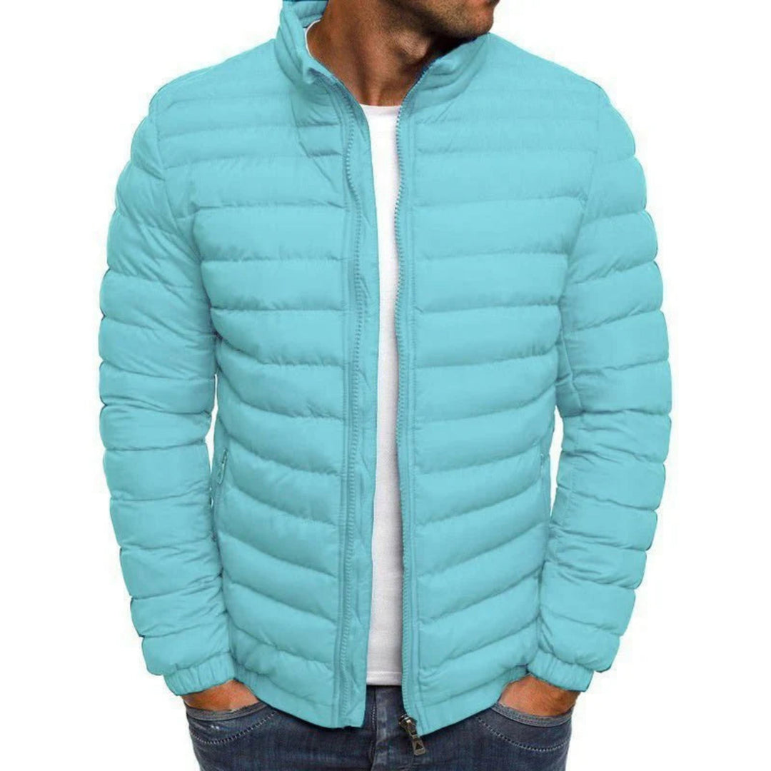 Men's quilted puffer jacket