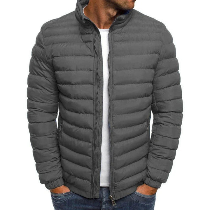 Men's quilted puffer jacket
