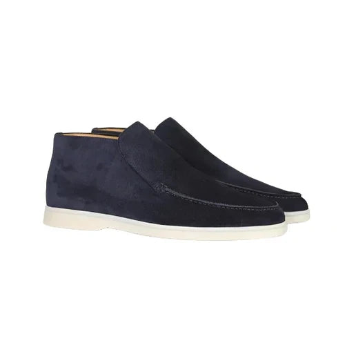 Men's Suede Shoes, Casual Lace-Up Everyday Shoes for Smart Casual Summer Wear