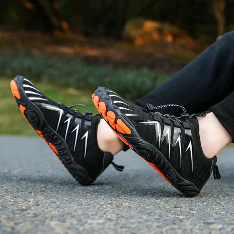 Men's Barefoot Shoes, Cushioned Insole Lightweight Casual Comfort Shoes for Everyday Wear