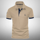 Men's Classic Polo Shirt, Short Sleeve Solid Cotton Smart Casual Polo Regular Fit