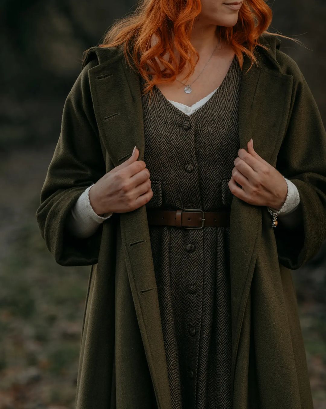Unisex long hooded winter coat