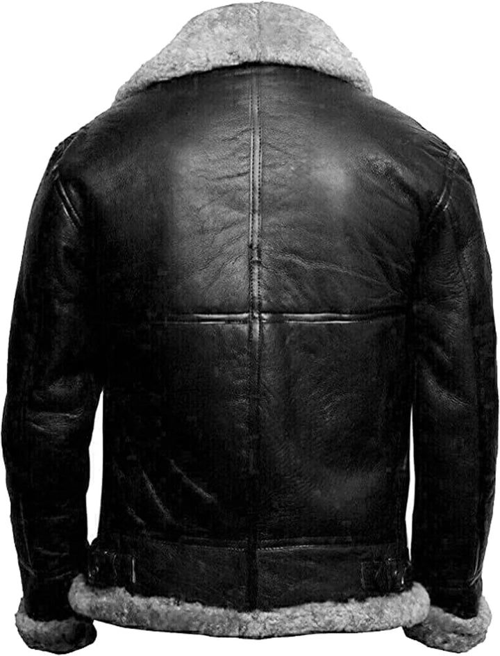 Men's hooded jacket with pile-textured lining, zip front and long sleeves
