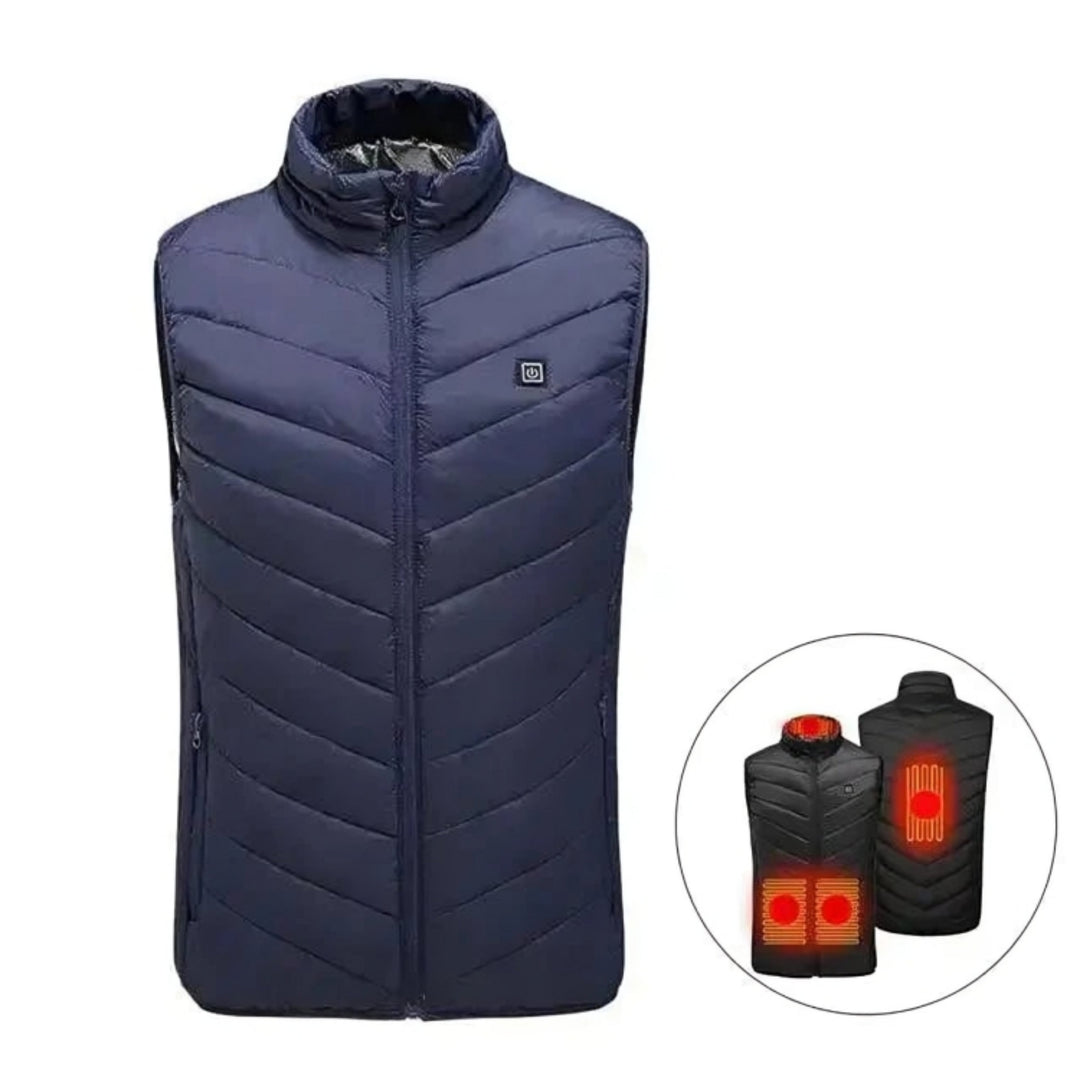 Men's sleeveless quilted gilet