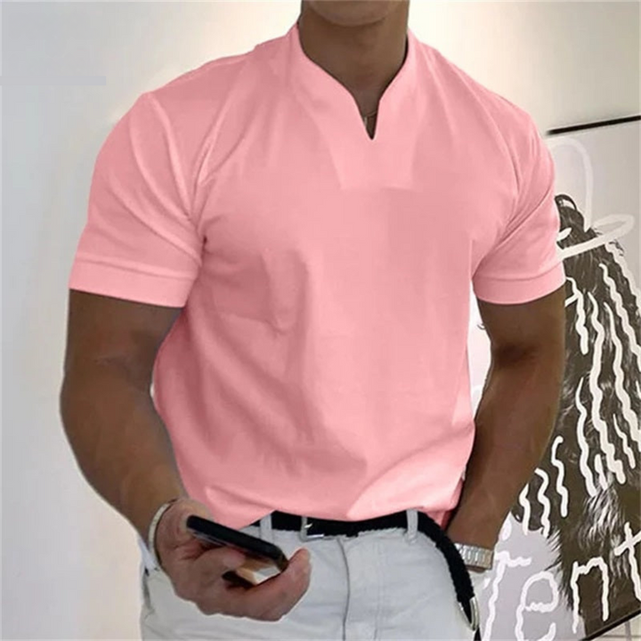 Men's Short Sleeve T-Shirt, Breathable Cotton Crew Neck Casual Everyday Tee Regular Fit