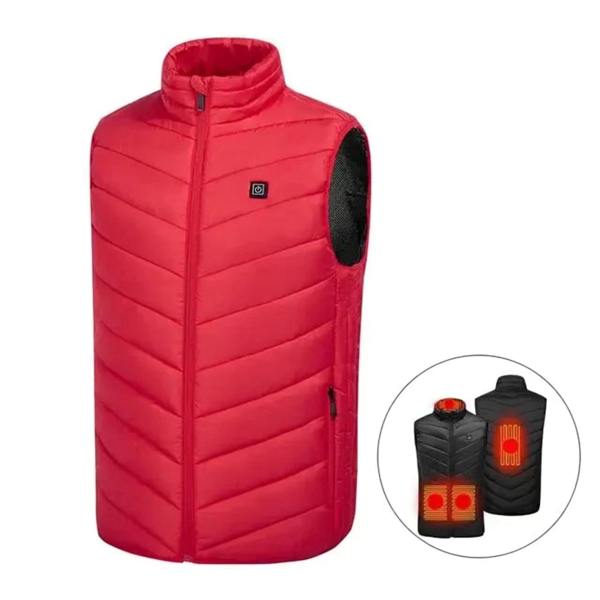 Men's sleeveless quilted gilet