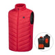 Men's sleeveless quilted gilet