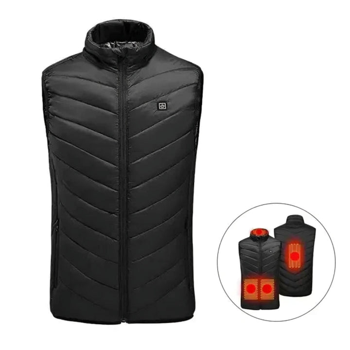 Men's sleeveless quilted gilet