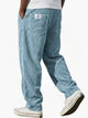 Men's ribbed corduroy trousers with straight legs and front pockets