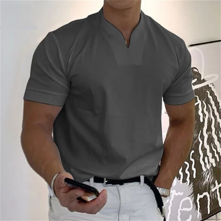 Men's Short Sleeve T-Shirt, Breathable Cotton Crew Neck Casual Everyday Tee Regular Fit