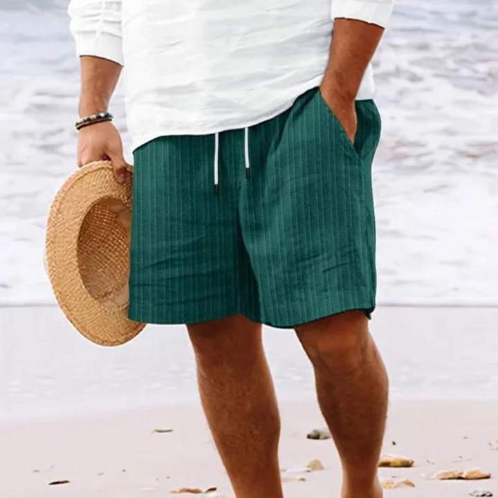 Men's Lightweight Shorts, Elastic Drawstring Waist Breathable Casual Summer Shorts
