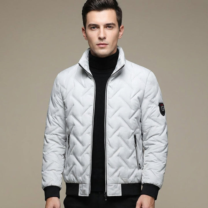 Unisex quilted puffer jacket