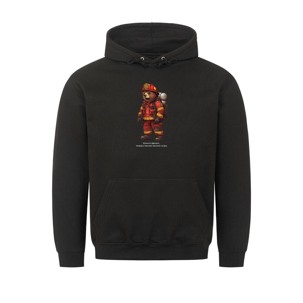 Men's long-sleeve pullover hoodie with kangaroo pocket