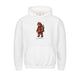 Men's long-sleeve pullover hoodie with kangaroo pocket