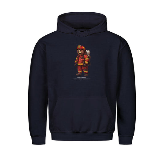 Men's long-sleeve pullover hoodie with kangaroo pocket