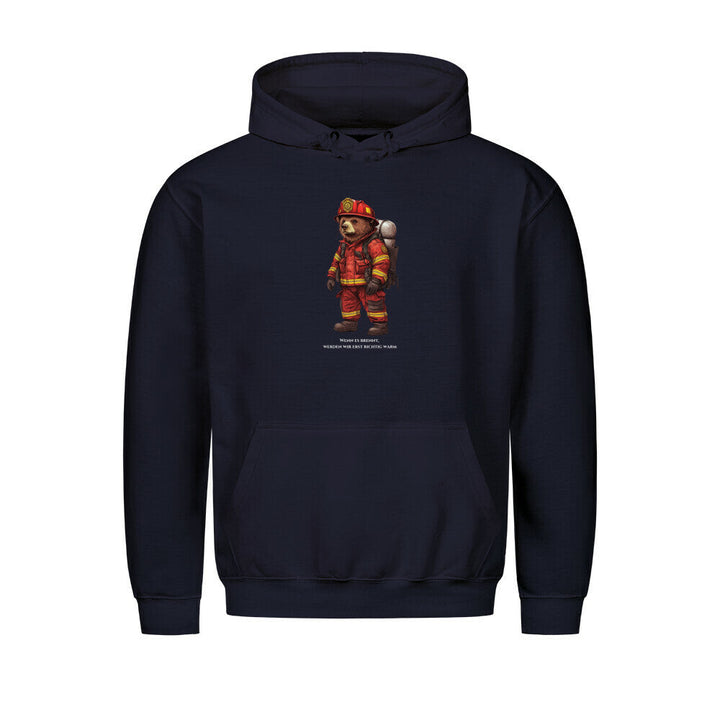 Men's long-sleeve pullover hoodie with kangaroo pocket
