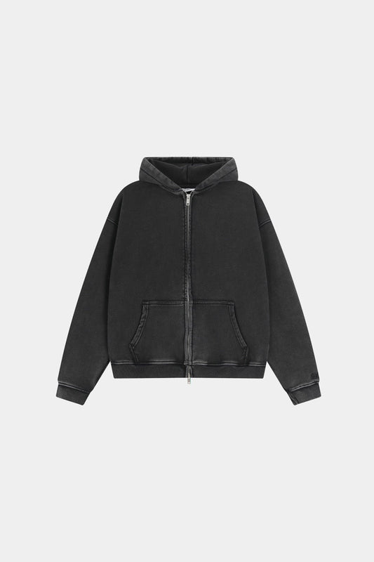 Linden zip jacket with a casual outerwear cut