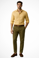 Men's Linen Shirt, Button-Down Casual Smart Summer Shirt with Breathable Fabric