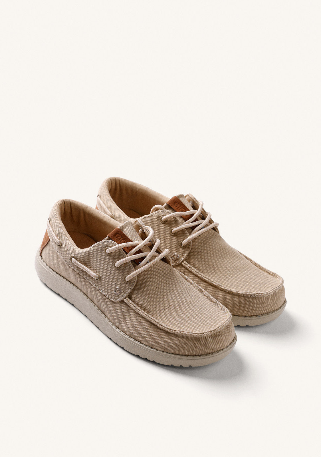 Men's canvas Wallabee loafers