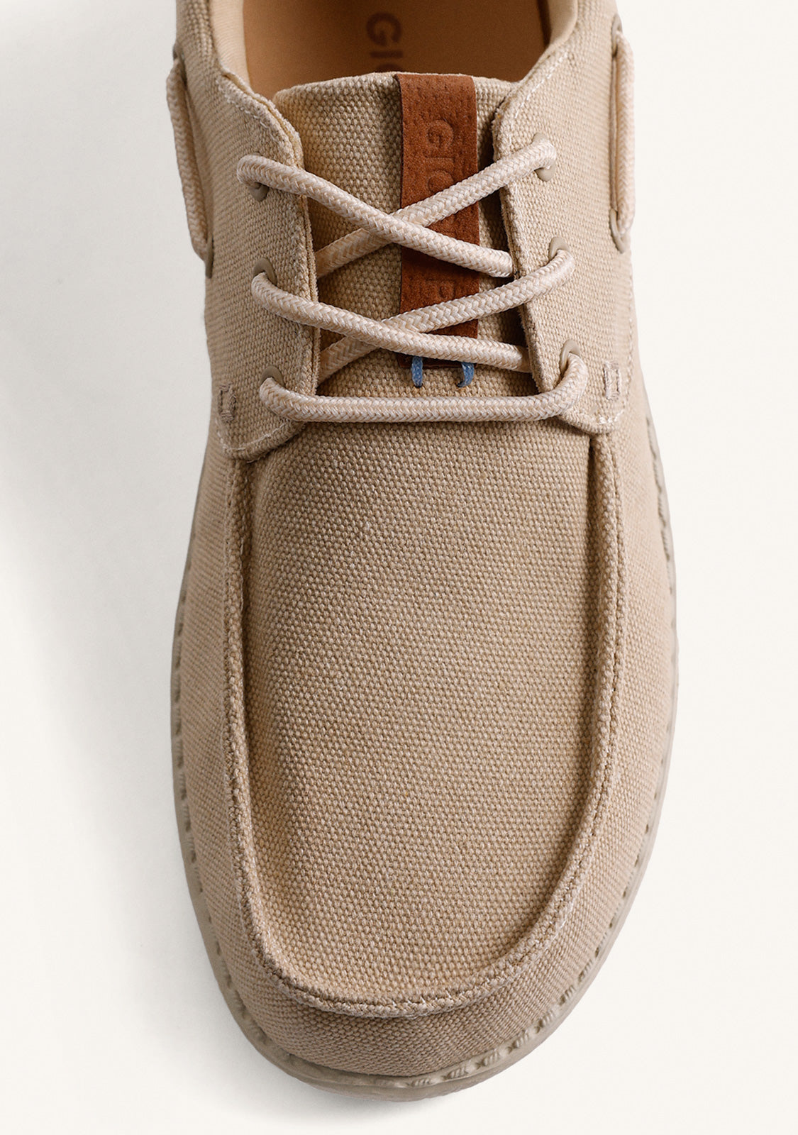 Men's canvas Wallabee loafers